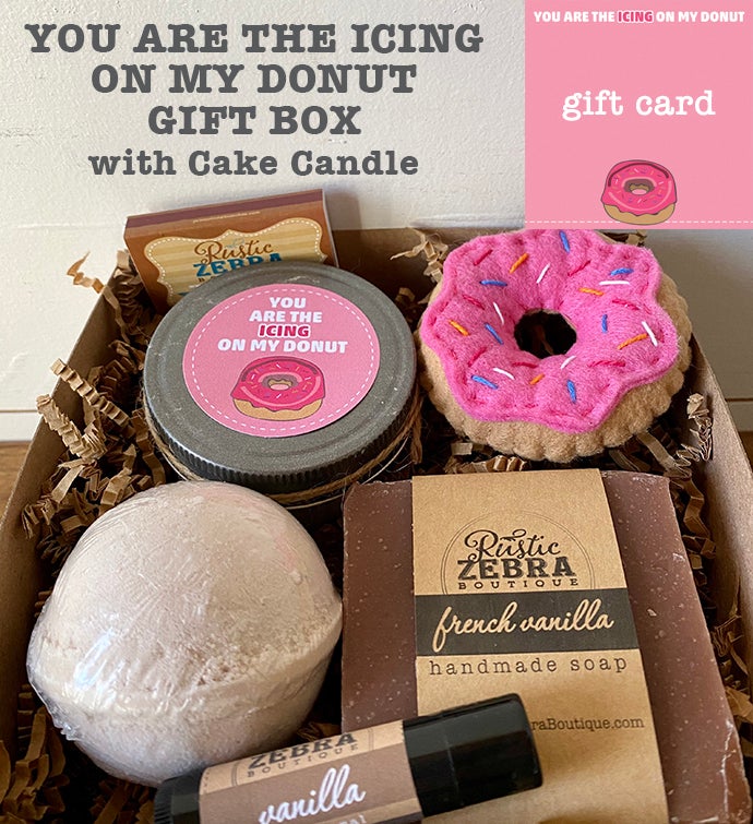 You Are The Icing On My Donut Succulent Spa Gift Box